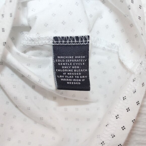 Hart Schaffner Marx Mens Sz XL Geometric Pattern Short Sleeve Button Front Shirt - Picture 9 of 9